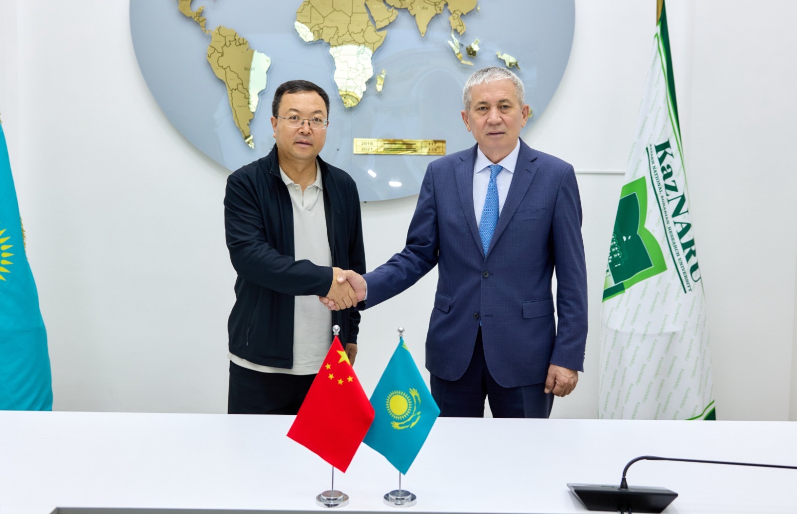 KazNARU AND NINGXIA HUI DISCUSS COOPERATION ON SALT-AFFECTED AGRICULTURAL LAND