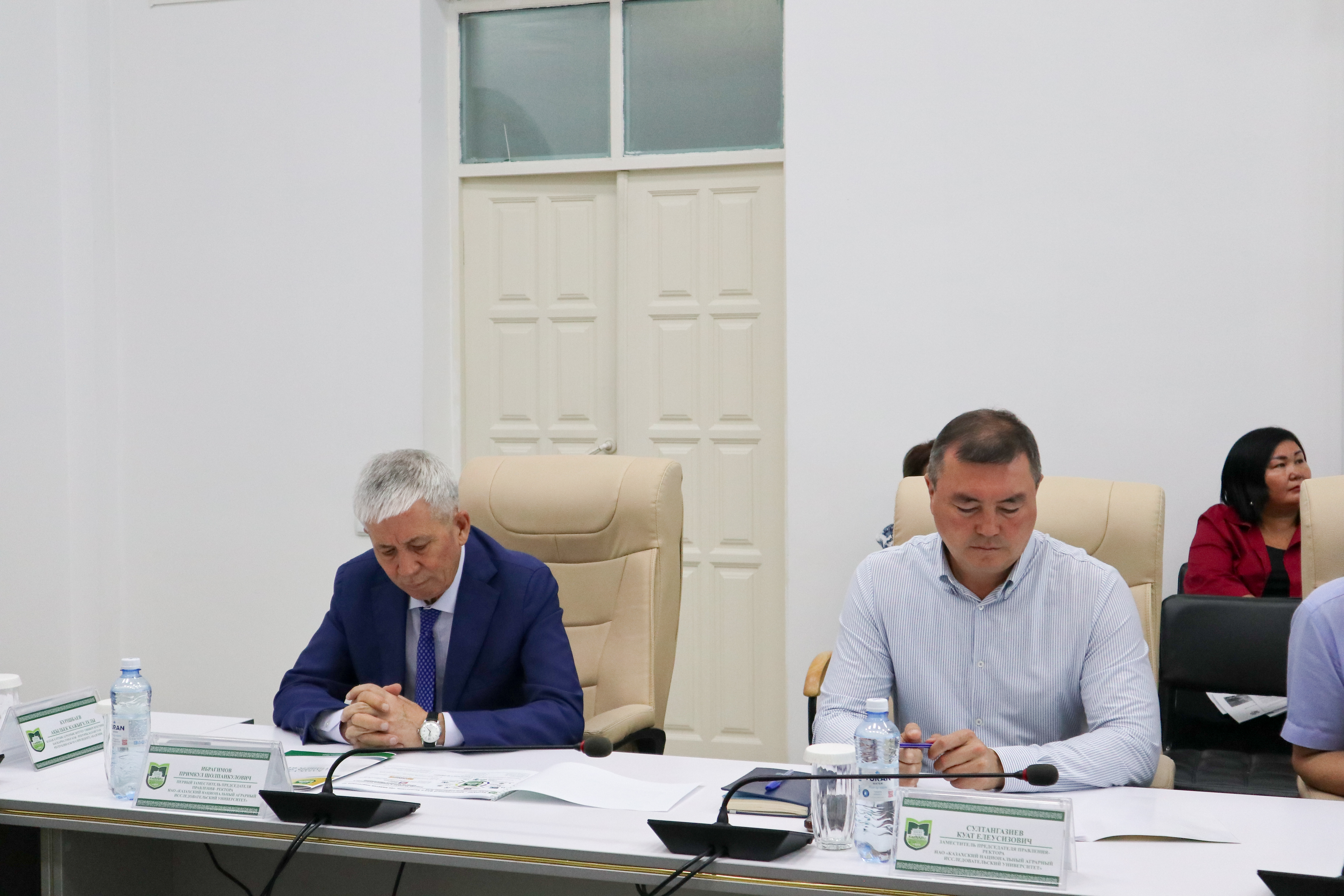 В KazNARU СОСТОЯЛОСЬ ЗАСЕДАНИЕ СОВЕТА ДИРЕКТОРОВ НАО «НАЦИОНАЛЬНЫЙ АГРАРНЫЙ НАУЧНО-ОБРАЗОВАТЕЛЬНЫЙ ЦЕНТР»