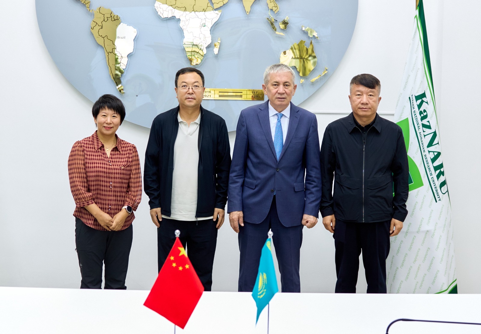 KazNARU AND NINGXIA HUI DISCUSS COOPERATION ON SALT-AFFECTED AGRICULTURAL LAND