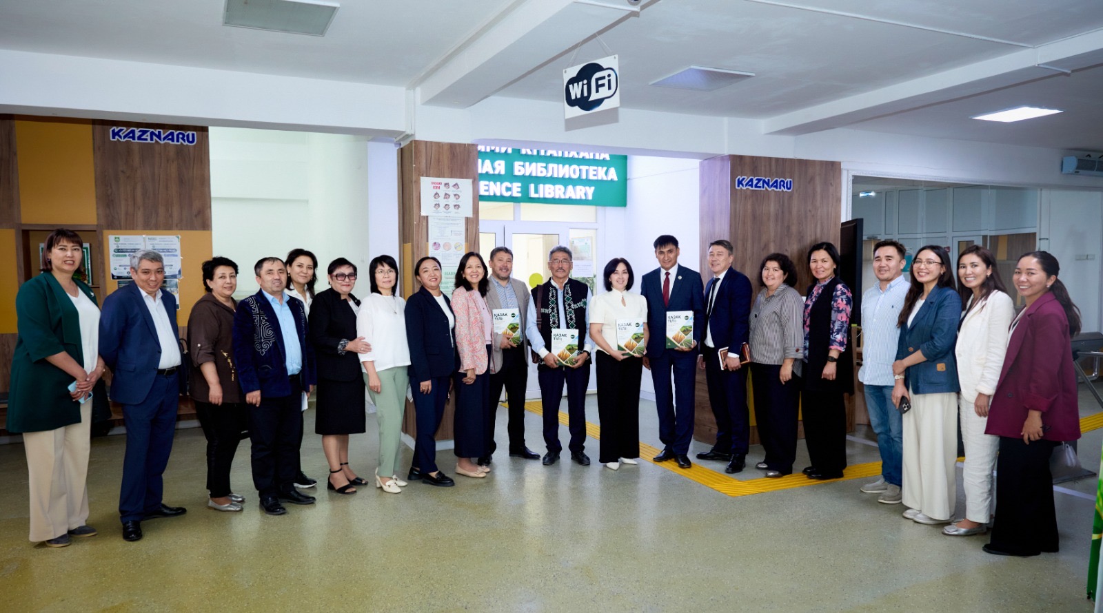 KazNARU PRESENTS NEW TEXTBOOK FOR PROFESSIONALLY ORIENTED KAZAKH LANGUAGE LEARNING