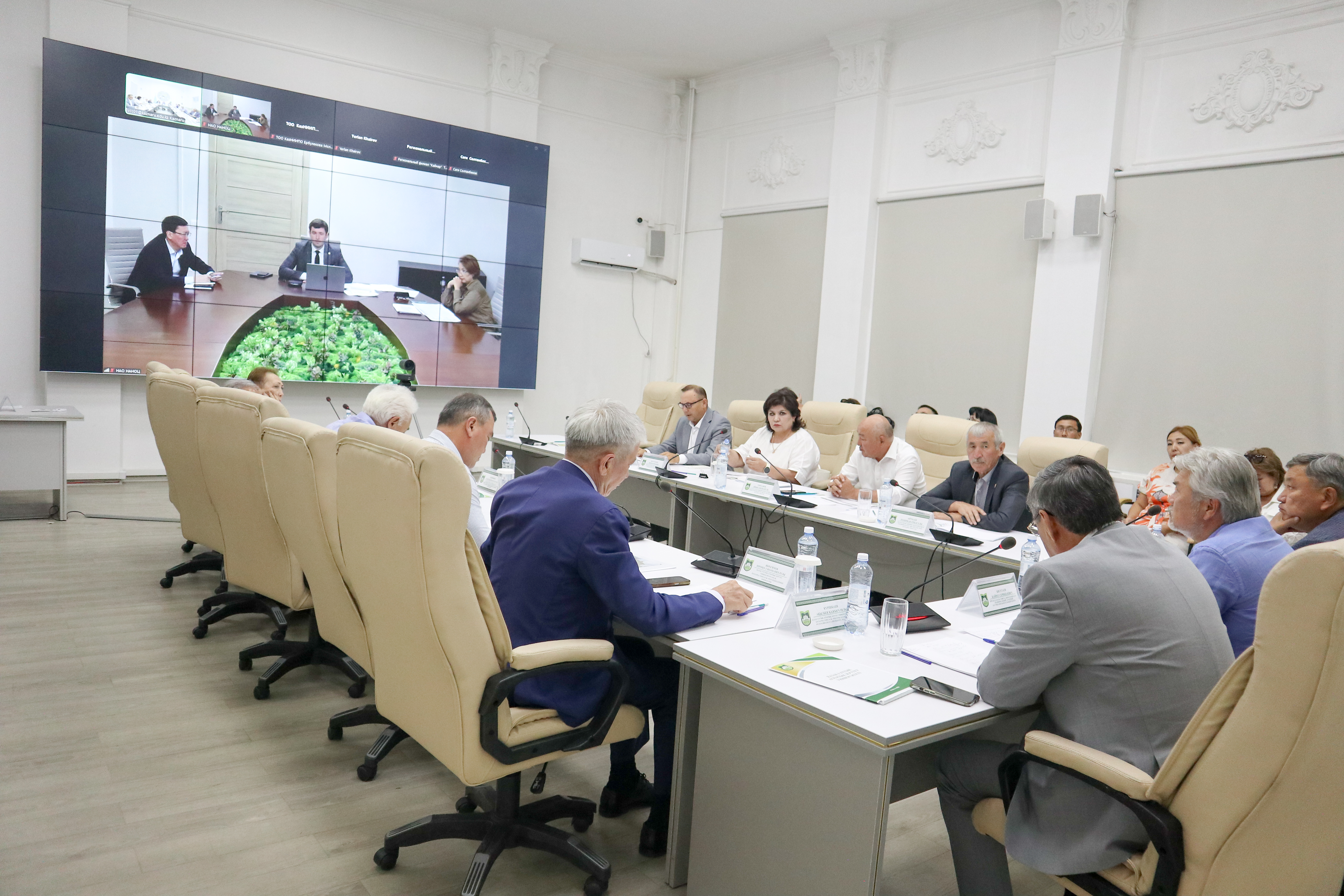 В KazNARU СОСТОЯЛОСЬ ЗАСЕДАНИЕ СОВЕТА ДИРЕКТОРОВ НАО «НАЦИОНАЛЬНЫЙ АГРАРНЫЙ НАУЧНО-ОБРАЗОВАТЕЛЬНЫЙ ЦЕНТР»